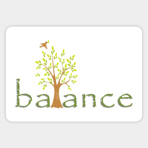 Balance Sticker by Izmet